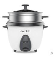 طباخة أرز كهربائية 1.8 لتر 700 واط من دكاكيلا Decakila product image