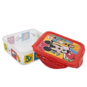 حافظة علبة طعام مربعة محكمة الغلق 500 مل ميكي ماوس product image