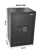 قاصة E50 بمقبض ورقم سري من فورتFORT product image