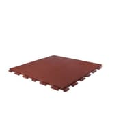أرضيات مطاطية حمراء 100×100 سم من أجل حماية قوية وسهولة في التركيب product image