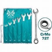 طقم شق رنج طقطيقة 6 قطع 19-32 ملم - Total product image