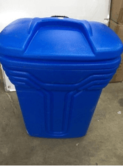 حاوية نفايات بلاستيك ازرق سعودي 120 لتر product image