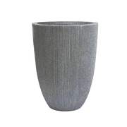 وعاء زراعي دائري ناتشر مضلعة - رمادي بعدة قياسات product image