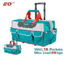 شنطة عدة مع عجل توتال 20 انش من توتال product image