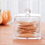 علبة أعواد تنظيف الأدن أكريليك product image