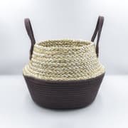 سلة غسيل دائرية كبيرة من ARMN Nordal - بيج وبني product image