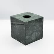 علبة مناديل رخام مربعة من ARMN Carrera - أخضر product image