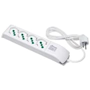 وصلة رباعي نظام شوكو أبيض 3متر لون ابيض 16 امبير - Fanton product image