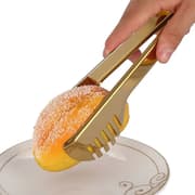 ملقط طعام ستيل - ذهبي product image