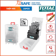 طقم ريش دريل حديد 25 قطعة من توتال product image