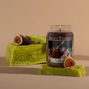 شمعة معطرة كبيرة بمرطبان وغطاء من Price's - التين والخوخ product image