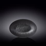 زبدية بيضوية من Wilmax SlateStone - اسود product image