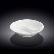 طبق صلصة دائري مقسم 9 سم من Wilmax - أبيض product image