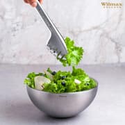 ملقط طعام ستيل 25.5 سم من Wilmax - فضي product image