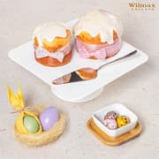 مضيفة كيك 25 سم من Wilmax - أبيض product image