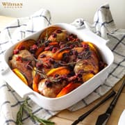 صينية فرن مربعة 20 سم من Wilmax - أبيض product image