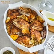 صينية فرن بيضوية 30.5*19.5 سم من Wilmax - أبيض product image