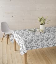 مفرش طاولة عرض 140 سم من Finesse Euronap Selva - أبيض وأسود product image