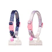 طوق قطط نايلون منقط من Duvo. product image