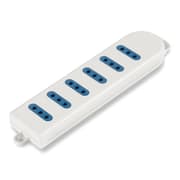 وصلة ابريز ثنائي 6 مخارج ابيض بدون سلك 10 امبير - SCAME product image