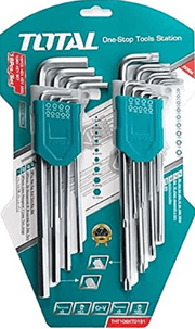 طقم الن كي مسدس ومشرنف 18 قطعة من TOTAL product image