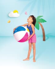 Intex - انتكس كرة شاطىء لامعة 61 سم product image