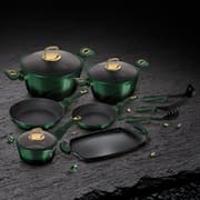 طقم أواني طبخ 14 قطعة من Berlinger Haus - أخضر product image