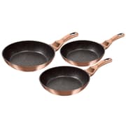 طقم مقلاة 3 قطع من Berlinger Haus - روز-غولد product image