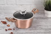 طنجرة بغطاء 30 سم من Berlinger Haus - روز غولد product image