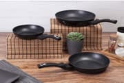 طقم مقلاة 3 قطع من Berlinger Haus - بلاك-سيلفر product image