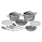طقم أدوات طبخ 12 قطعة من Berlinger Haus - آسبين رمادي product image