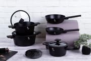 طقم طناجر 10 قطع من Berlinger Haus - موناكو أسود product image