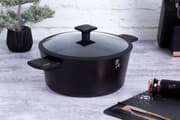 طنجرة بغطاء 28 سم من Berlinger Haus - موناكو أسود product image