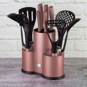 طقم سكاكين وأدوات مطبخ بستاند 12 قطعة من Berlinger Haus - آي-روز product image