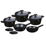 طقم طناجر 10 قطع من Berlinger Haus - أسود product image