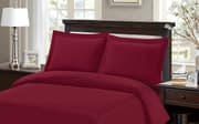 طقم وجوه مخدات قطعتين من ARMN Naturesoft - خمري product image