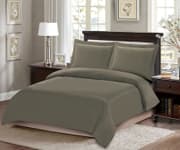 طقم بيت لحاف بدون حشوة متوسط 4 قطع من ARMN Naturesoft - بني product image