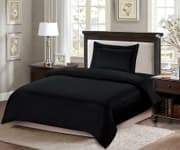 طقم بيت لحاف بدون حشوة مفرد 3 قطع من ARMN Naturesoft - بني product image
