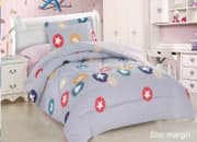 طقم بيت لحاف مفرد ونص بدون حشوة للصغار 4 قطع من ARMN بتصميم Star Margin product image