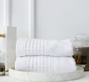 طقم بشاكير عدد 2 من Dreams Monia - أبيض product image