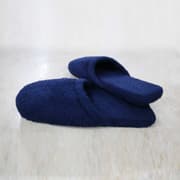 خف حمام قطن رجالي قياس 41-45 من Le Originali - كحلي product image