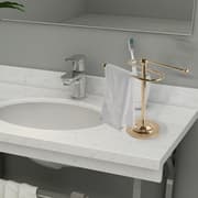 ستاند تعليق بشاكير ثنائي بشكل S من ARMN Delta - ذهبي product image