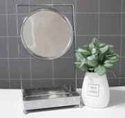 مرآة ستاند تكبير بصينية من ARMN Delta - فضي product image