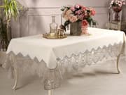 مفرش طاولة 160*250سم بتصميم Armoni من Daimon Home - كريمي product image