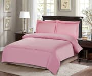 طقم بيت لحاف بدون حشوة مجوز كبير 4 قطع من ARMN Naturesoft - زهري product image