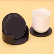 طقم 6 كوسترات مع حامل من ARMN Zurin - بني product image
