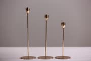 حامل شموع 23 سم من ARMN Sorbet - ذهبي product image