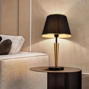 مصباح طاولة من ARMN Regency - أسود وذهبي product image