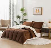 طقم لحاف شتوي مفرد ونص 3 قطع من ARMN SoSoft - بني product image