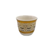 طقم فناجين قهوة عربية 12 قطعة من Nokhba - ذهبي وفضي product image